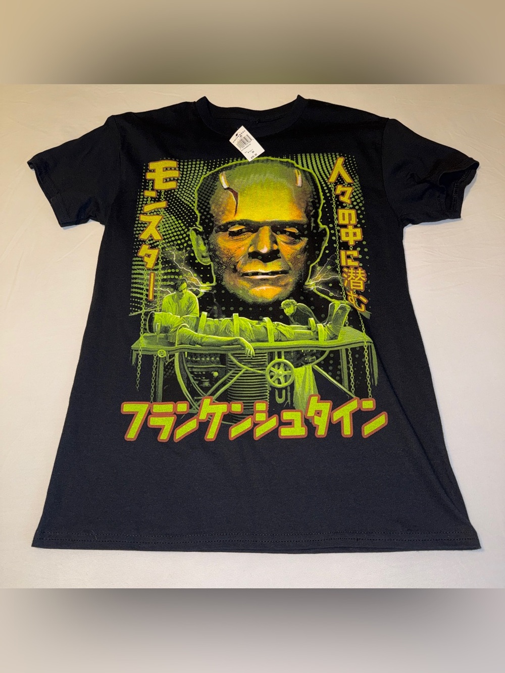 Universal Studios Monsters Frankenstein Men’s Tee, Size S, NWT
